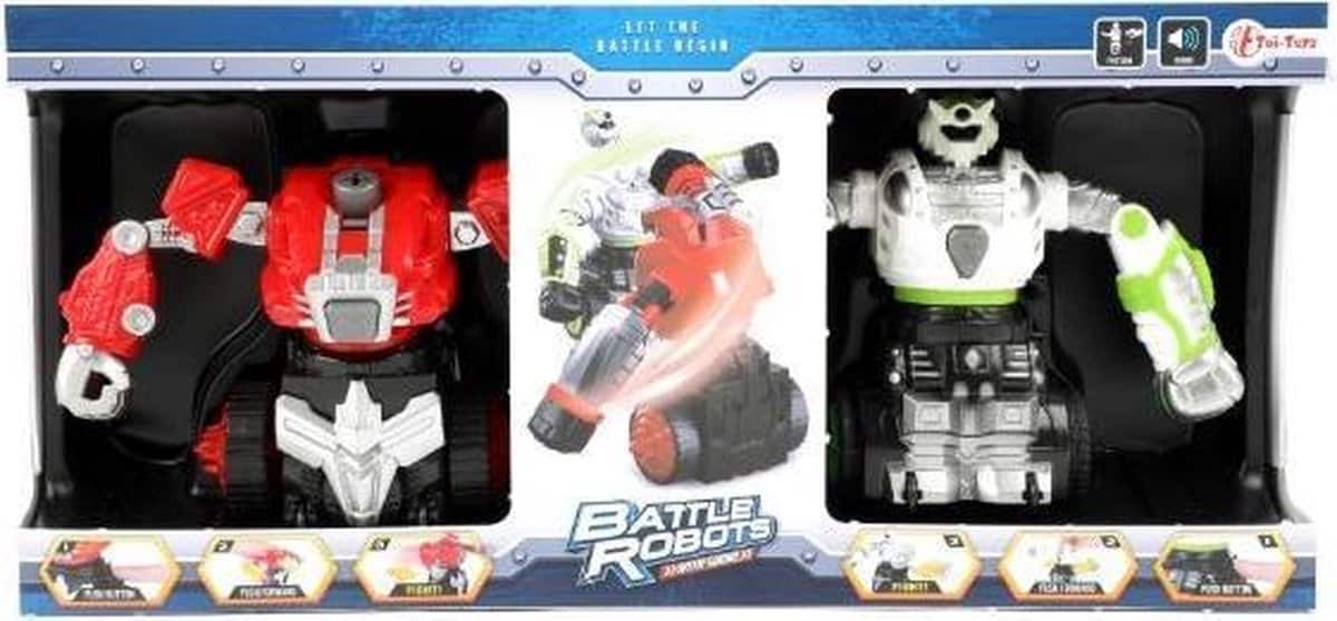 Toi-Toys 2 Roboter lassen die Schlacht beginnen