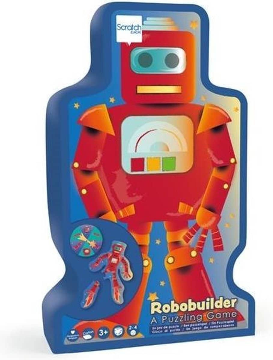 Kratzen Sie den ehemaligen Puzzle -Roboter -RoboBuilder