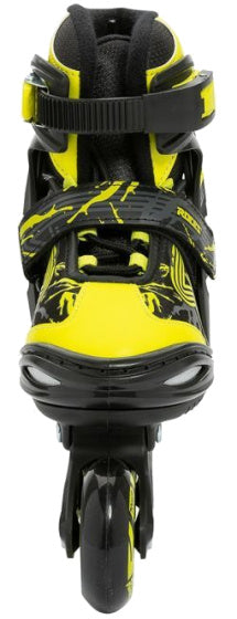 Inlineskates Jokey 3.0 Softboot 82A schwarz gelb Größe 30-33
