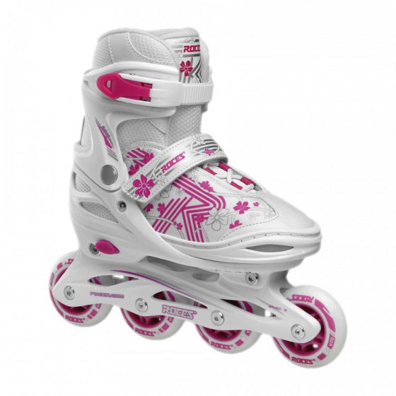ROCES schicken 3.0 Inlinkates Softboat Girls White Pink Größe 26-29