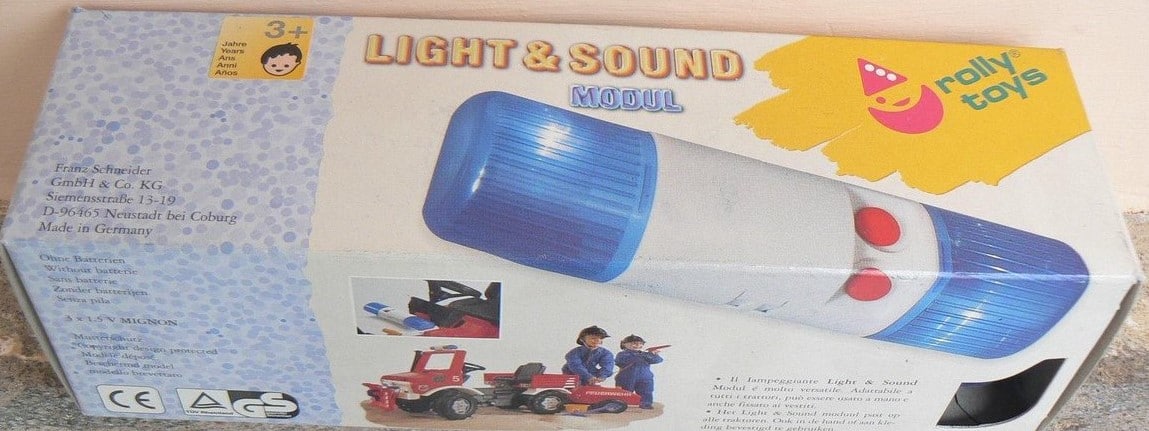 Rolly Toys Alarm Leuchten gelb mit 3 verschiedenen Positionen