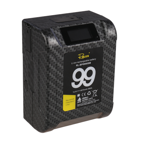 Rolux Smart V-Mount Akku RL-BP0990SM 99Wh 14,4V 6875mAh
