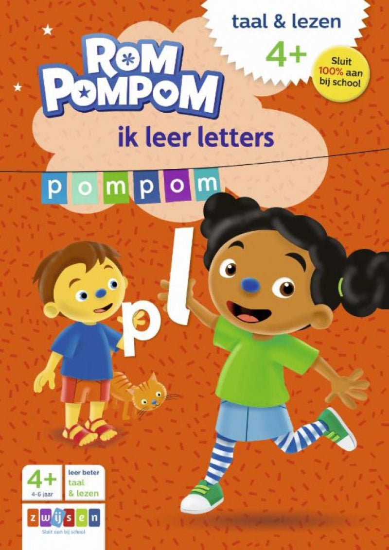 Wpg uitgevers rompom Ich lerne Buchstaben 4+