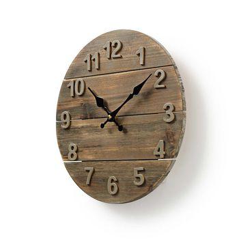 Nedis CLWA002WD30 Rundenwanddurchmesser 30 cm Holz