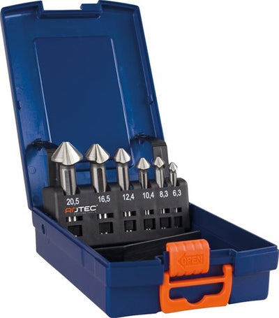 Rotec 6 Stk. Kassette verzinkt.HSS 6,3 8,3 10,4 12,4 16,5 20,5 xtr. - 9003001