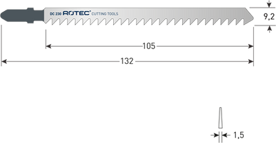 Rotec Stichsäge | dc230 | 2 Stück - 520.0232