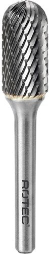 Rotec HM-Frässtift, Modell C – Z6-Kreuzzahn ø3x14x38xø3mm – 4320301
