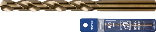 Rotec HSS-CO5-Spiralbohrer DIN 338 Kobalt-Spaltspitze 6,8 mm (Gehäuse) – 111.0680e