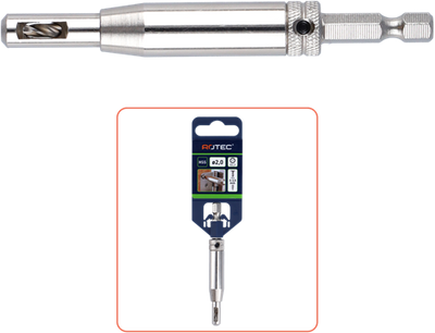 Rotec HSS-Scharnierbohrer | 1 4-Bit-Opn. e6.3 | ø2,75 (Schraube ø4-4,5) - 268.0003