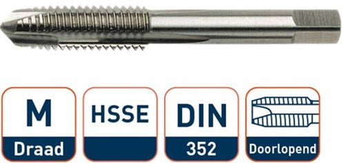 Rotec HSS-Maschinengewindebohrer DIN 352 M10 x 1,5 – 3281000 – 328.1000