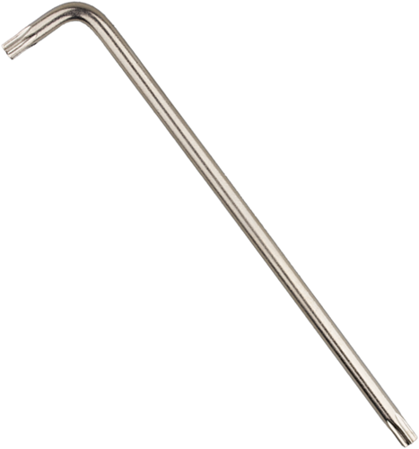 Rotec Torx® Winkelschlüssel langes Modell T 5 x 84 mm (Nickel) – 8902005
