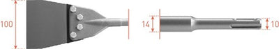 Rotec Ersatzset SDS+ Spachtelmeißel – 2150066