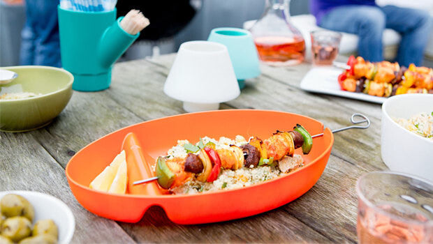 Royal VKB Grillschale grau