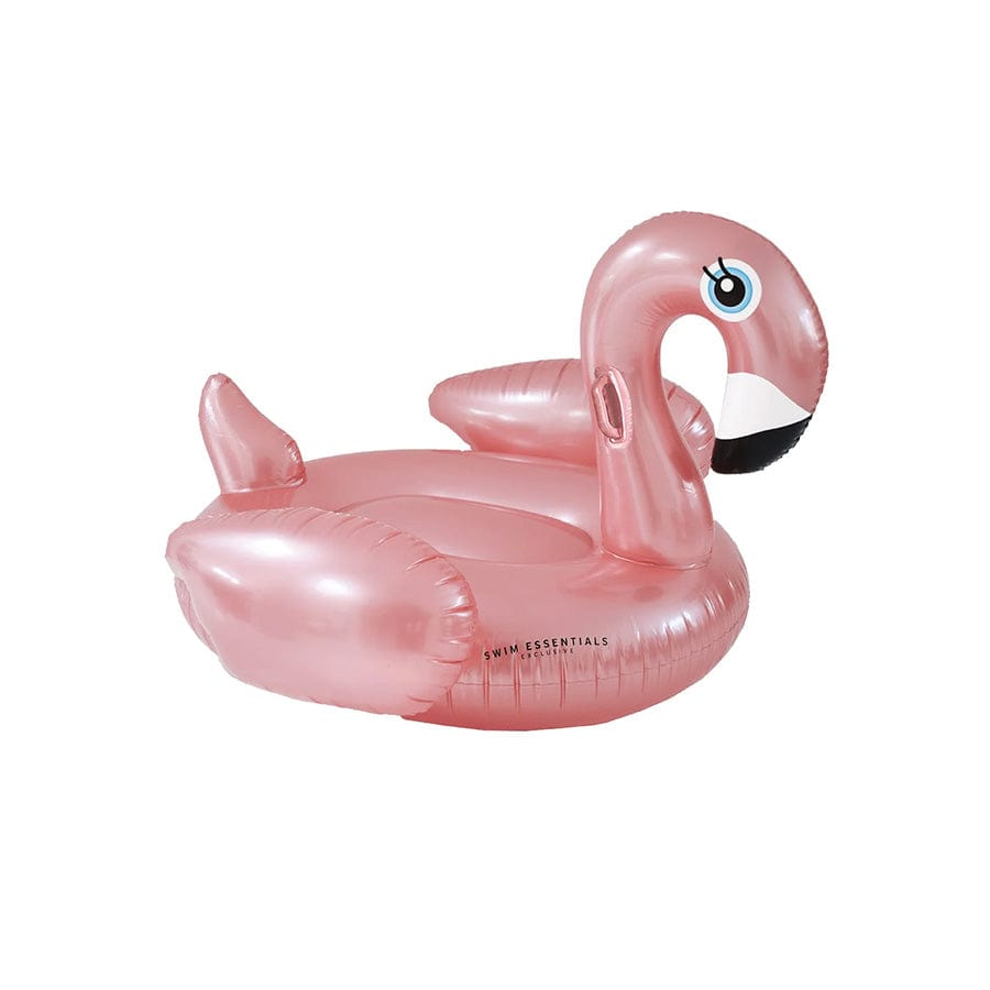 Dreamscape | Rosé Gold aufblasbare Flamingo xxl