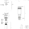 Rockshox Heck -Stoßdock RS Sidluxe ult Rl 145 x 27,5 mm