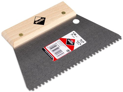 Rubi einfache Kelle | 18cm 3x3mm | Holzgriff - 71923
