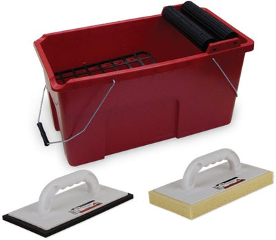 Rubi Set Clean Pro | Klebekelle, Schwamm und Waschkelle) - 68902