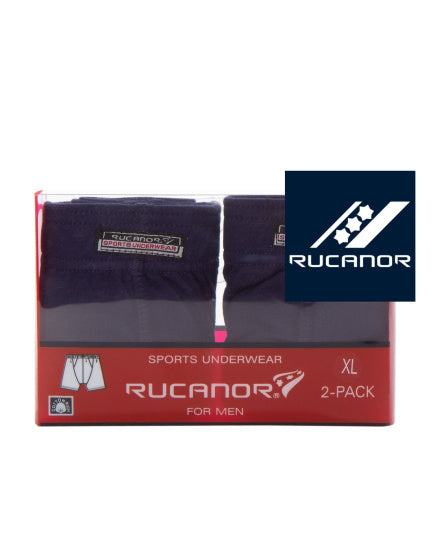 Rucanor Unterwäsche Boxer 2-Pack Männer Schwarz Größe XL