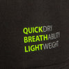 Rucanor Doug II Sports Shirt Männer schwarze Größe l