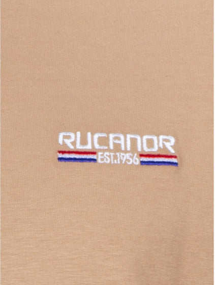 Rucanor Raffi Basic Shirt Round Hals Männer Beige Größe xl