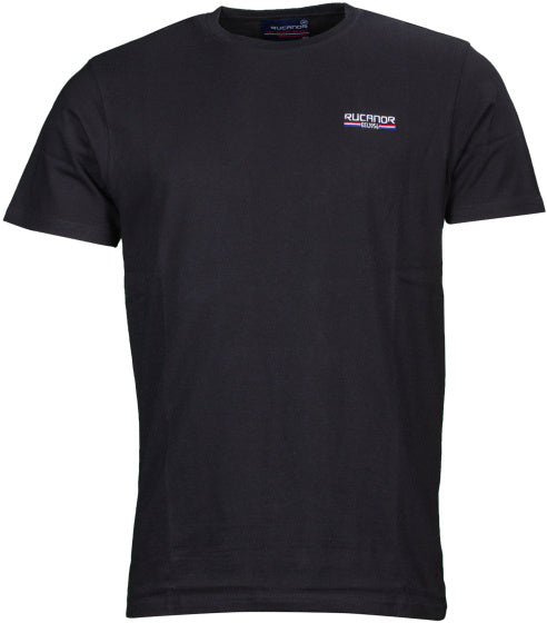Rucanor Raffi Basic Shirt Round Hals Männer Schwarze Größe xxl