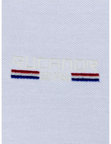 Rucanor Rodney Polo -Hemd Männer weiß Größe m
