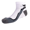 Rucanor Running Socken kurz 2-Pack weiß grau Größe 35-38
