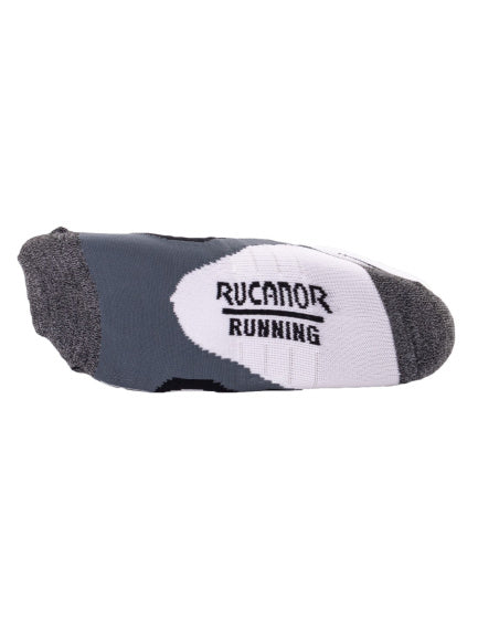 Rucanor Running Socken kurz 2-Pack weiß grau Größe 39-42