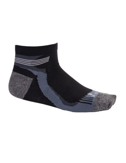 Rucanor Running Socken kurz 2-Pack Schwarz Größe 35-38