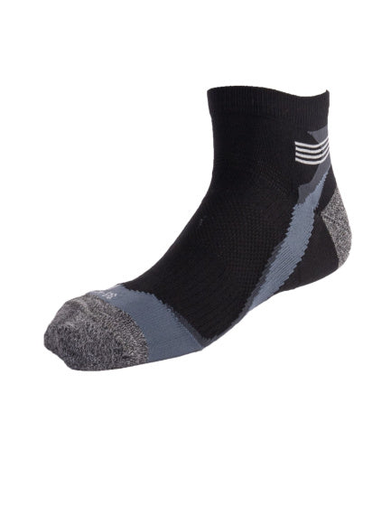 Rucanor Running Socken kurz 2-Pack Schwarz Größe 35-38