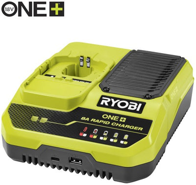 Ryobi rc18180 | 18-V-Schnellladegerät mit 8,0 Ladegeschwindigkeit – 5133006262