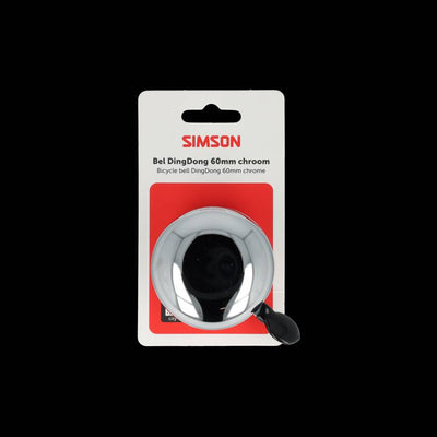 Simson Klingel Dingdong mittel Chrom 60mm