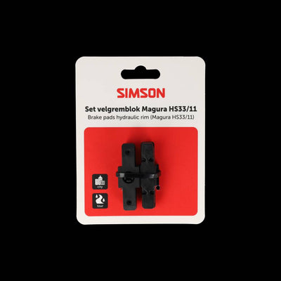 Simson Bremsbeläge Magura hydraulische Felgenbremse HS33 HS11