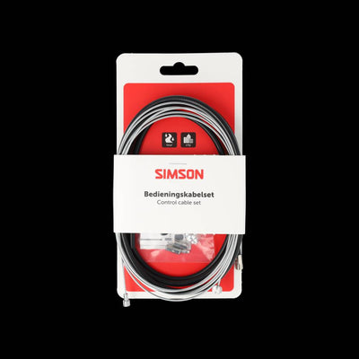 Simson Bremskabelsatz komplett universal schwarz