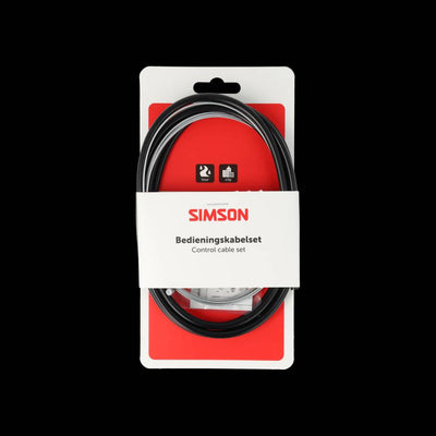 Simson Schaltzugset komplett s.a. Gazelle schwarz