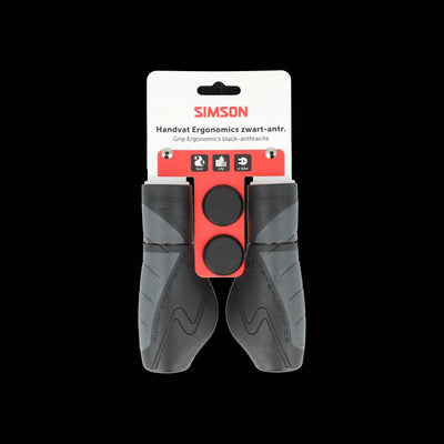 Simson Griffe Ergonomie Schwarz-Anthrazit