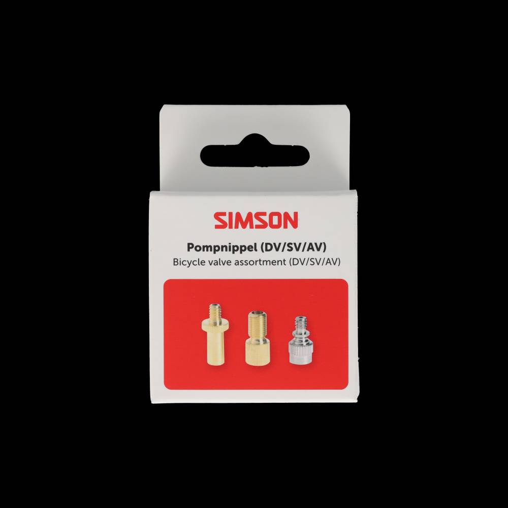 Simson Pumpennippel-Sortiment 3-teilig