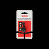 Simson Fahrradklingel Micro 23mm gummielastische Befestigung schwarz