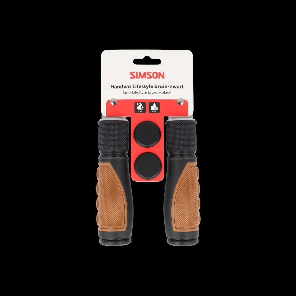Simson Griffset Lifestyle mittelbraun schwarz
