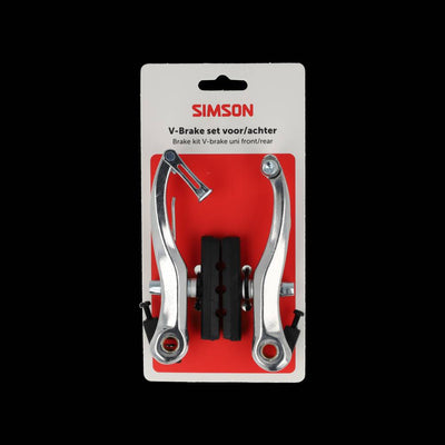 Simson V-Brake-Bremssatz als Vorder- und Hinterradbremse geeignet