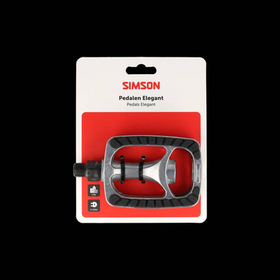 Simson tritt elegant in die Pedale