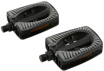 Pedalsatz Metropolis Comfort 9 16-Zoll grau schwarz