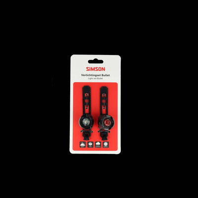 Simson Beleuchtungsset Bullet Battery LED 2,5 1,5lux