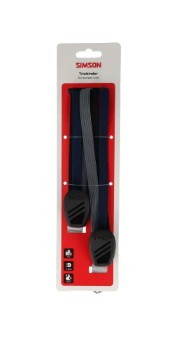 Simson Triobinder 60cm schwarz blau anthrazit