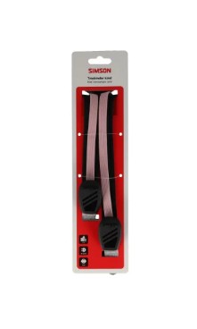 Simson Trio-Binder 24 Zoll schwarz rosa