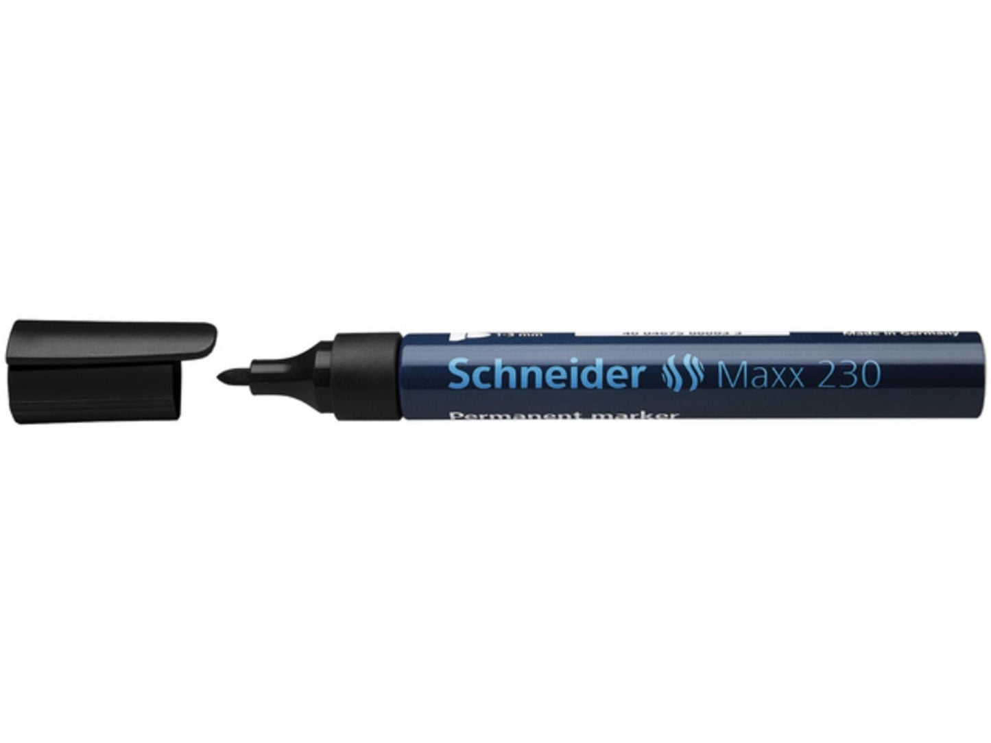 Schneider Marker permanent 230 rund schwarz 10 Stk
