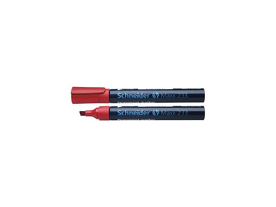 Schneider Marker Permanent 233 Meißel rot 10 Stk