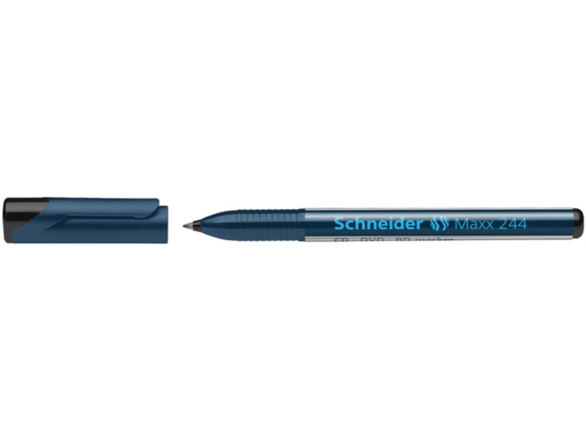 Schneider CD DVD Marker schwarz 10 Stk