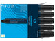 Schneider Marker Permanent 280 Meißel schwarz 5 Stk
