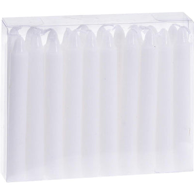 Home Styling Christbaumkerzen 20-teilig 10,5cm weiß